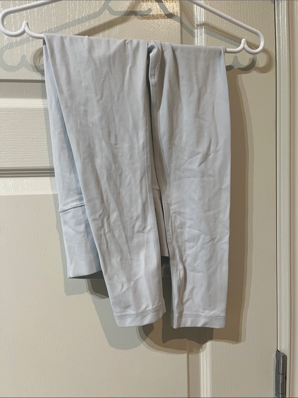 TNA Pale Blue High-Rise Active Leggings